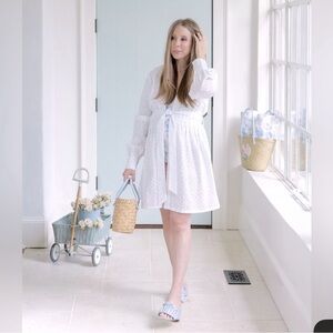 Antonio Melani x Born on Fifth harbor island swim coverup